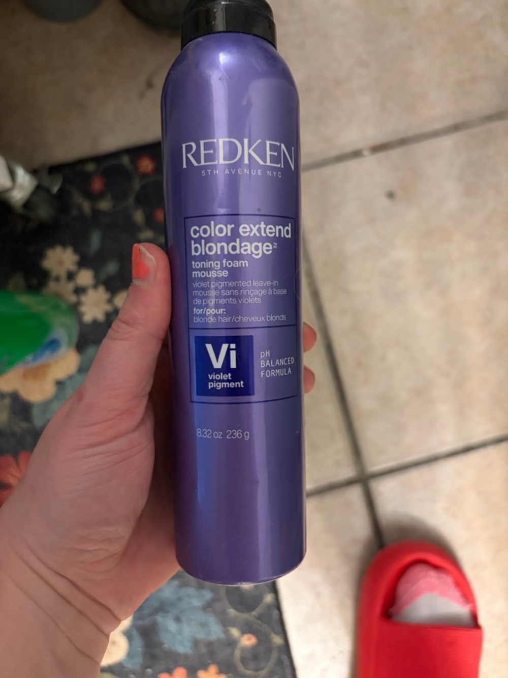 Redken Color Extend Blondage Violet Toning Foam - Purple